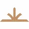 Ekena Millwork Richland Timber Gable Bracket, Western Red Cedar, 72"W x 36"H x 5 1/2"D x 5 1/2"F, 12/12 Pitch GBW072X36X0606RIC00SWR - alternate 1